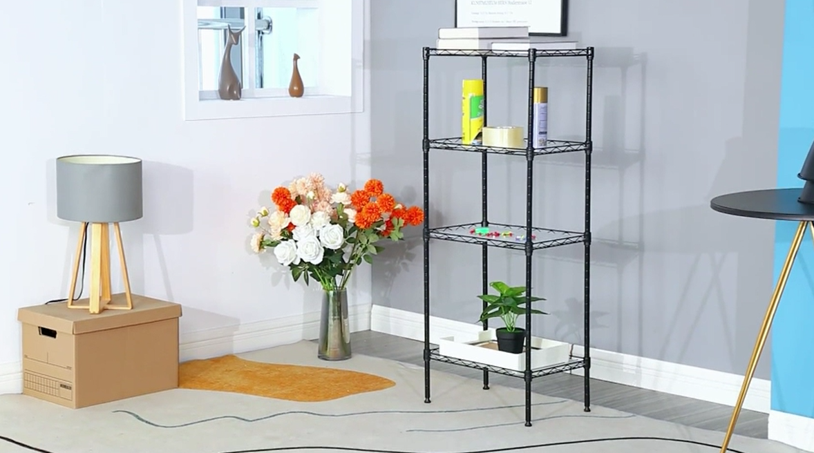 Amazon.com: YYkokocat 4-Tier Shelving Unit 44